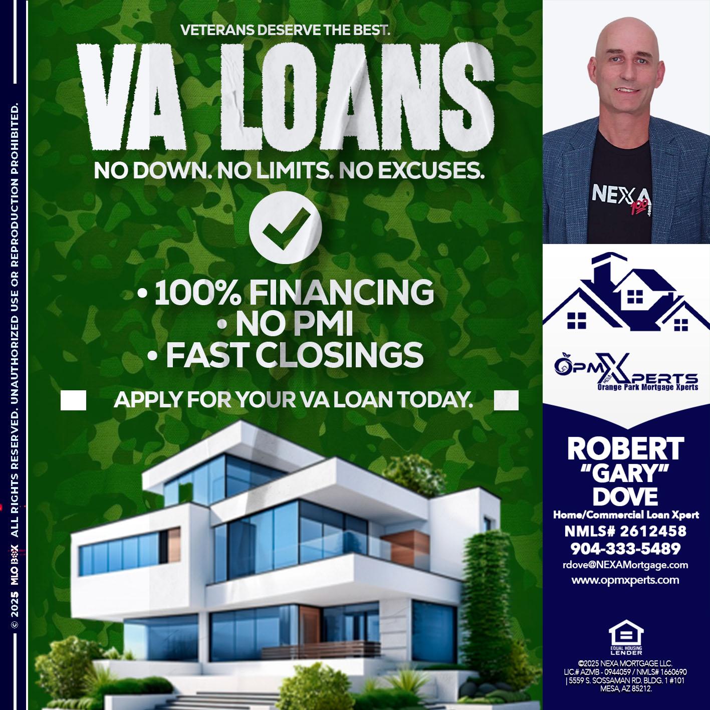 VA LOANS - OpmXperts Your Mortgage Loan Xperts -