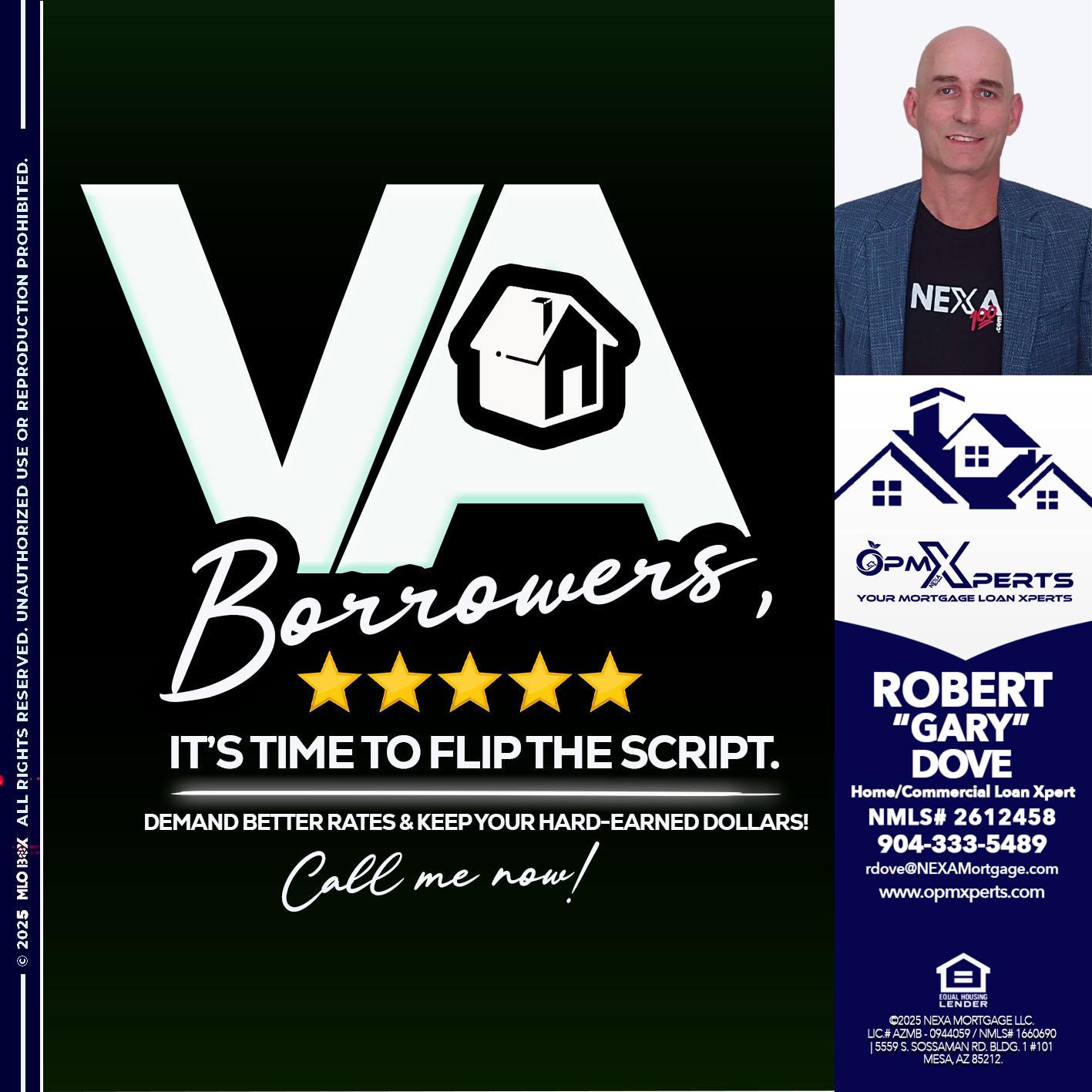 VA BORROWERS - OpmXperts Your Mortgage Loan Xperts -
