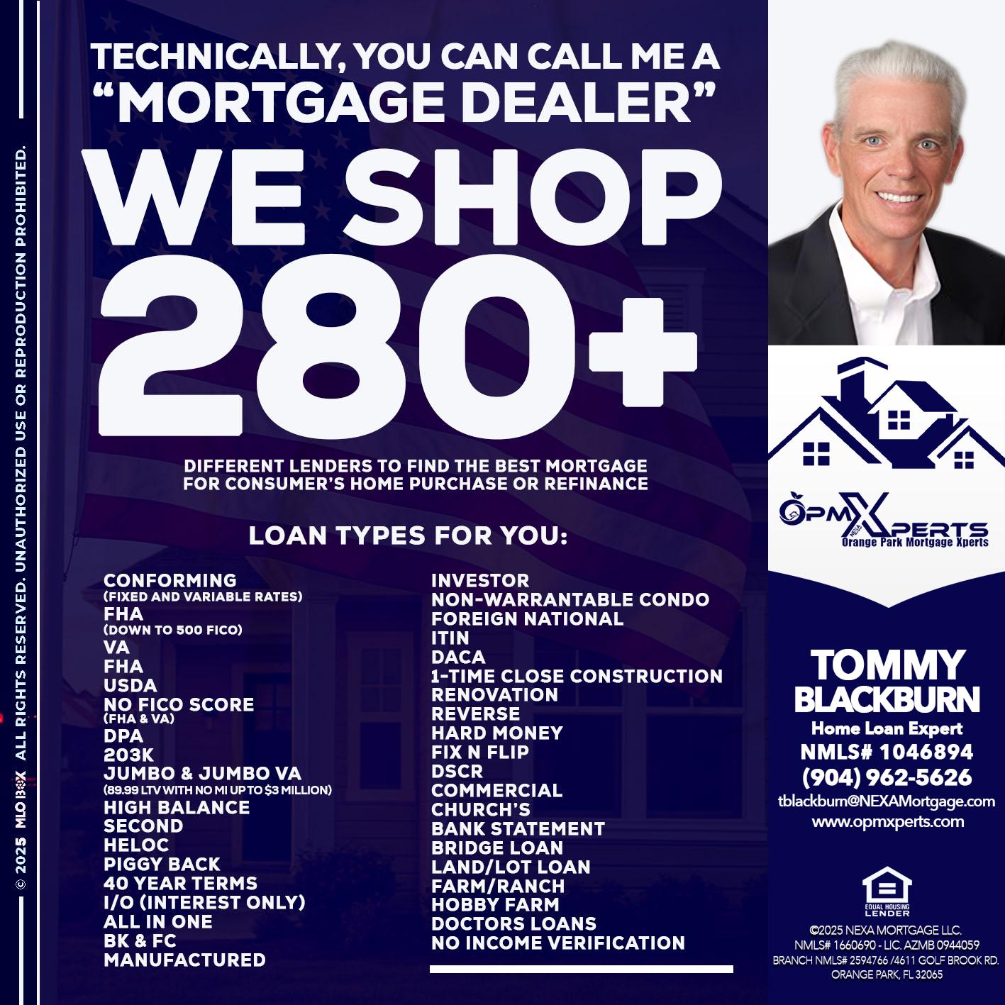 WE SHOP 280 + - OpmXperts Your Mortgage Loan Xperts -