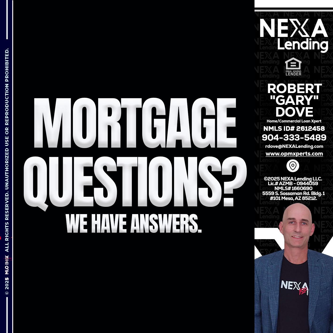 mortgage questions - OpmXperts Your Mortgage Loan Xperts -