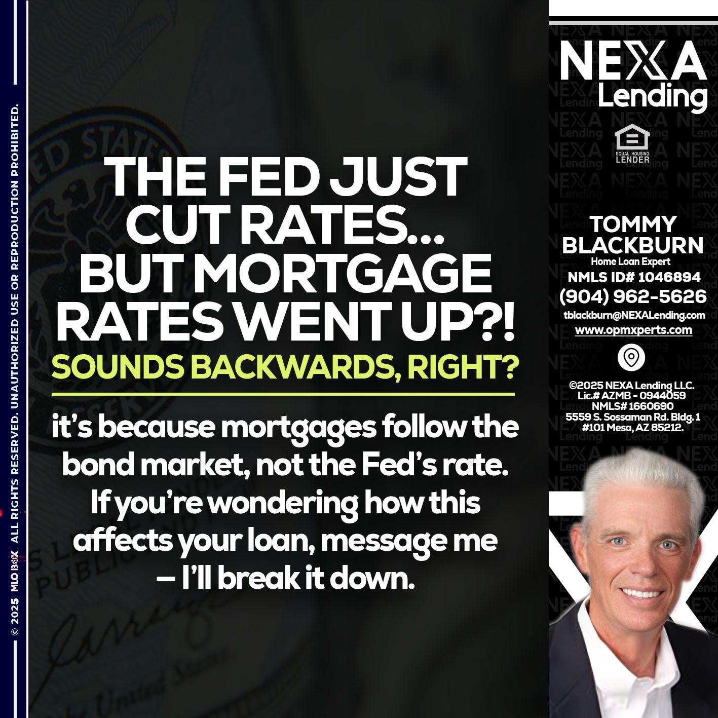 the fed just cut - OpmXperts Your Mortgage Loan Xperts -