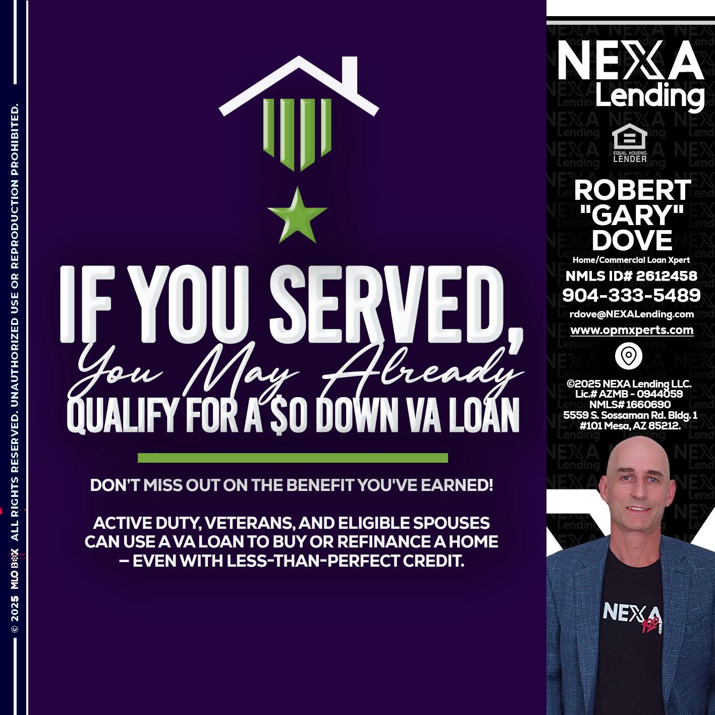 IF YOU SERVED - OpmXperts Your Mortgage Loan Xperts -