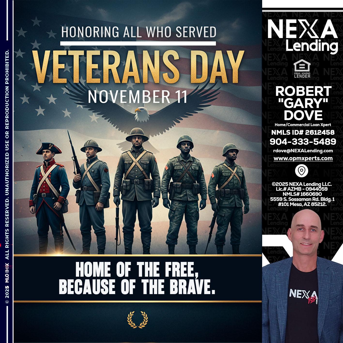 Veterans Day - OpmXperts Your Mortgage Loan Xperts -