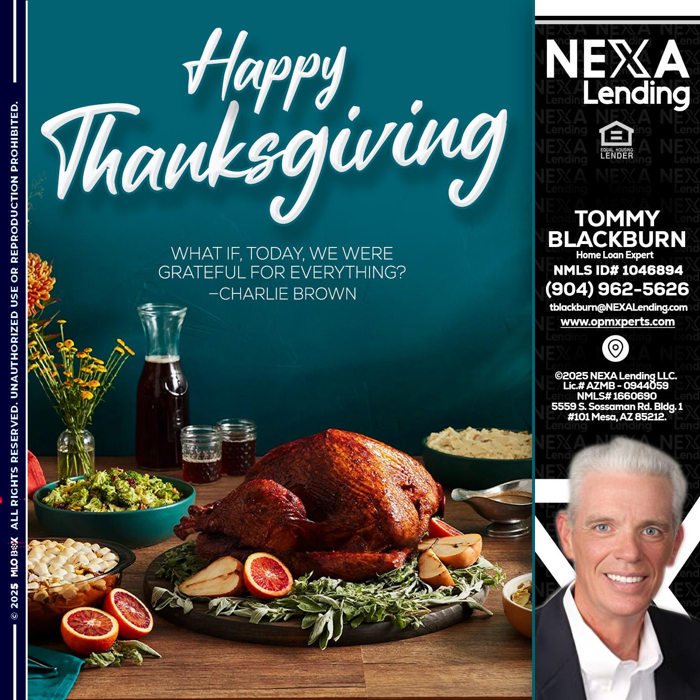 happy Thanksgiving - OpmXperts Your Mortgage Loan Xperts -