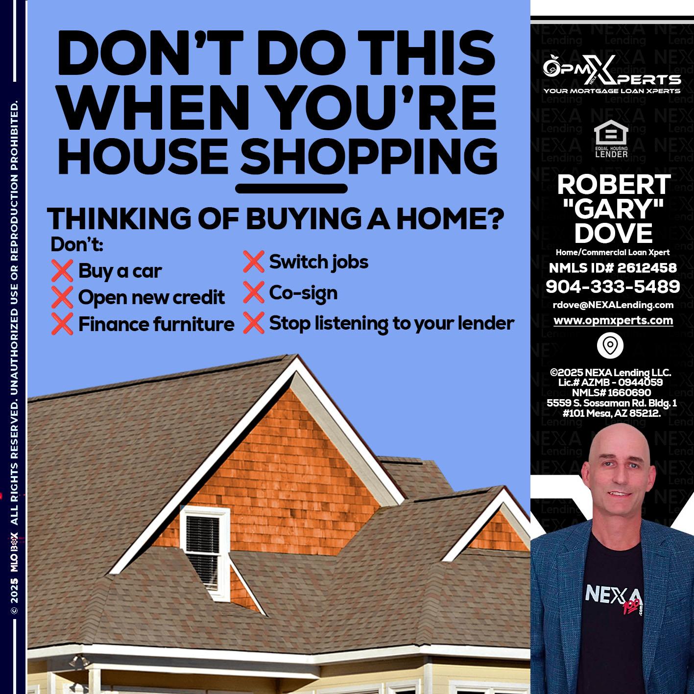DONT DO THIS - OpmXperts Your Mortgage Loan Xperts -