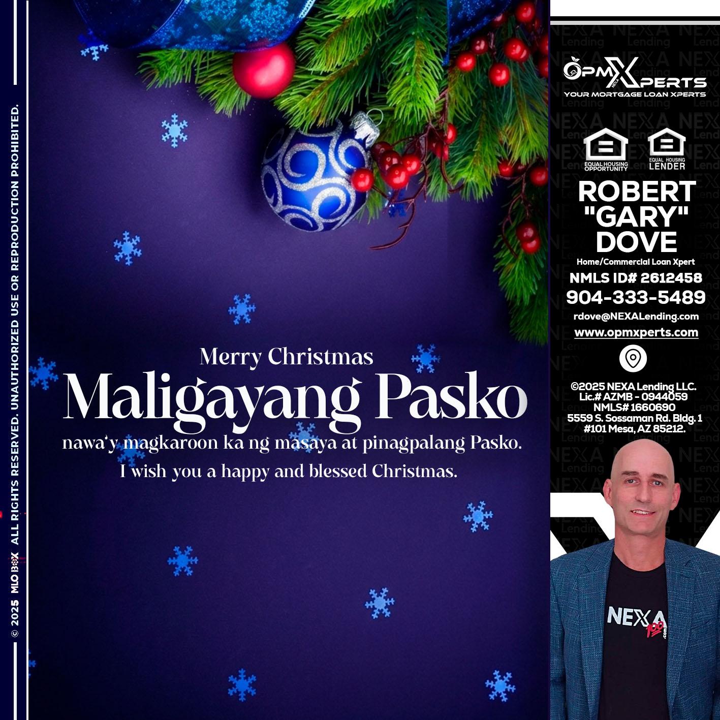 Maligayang Pasko - OpmXperts Your Mortgage Loan Xperts -