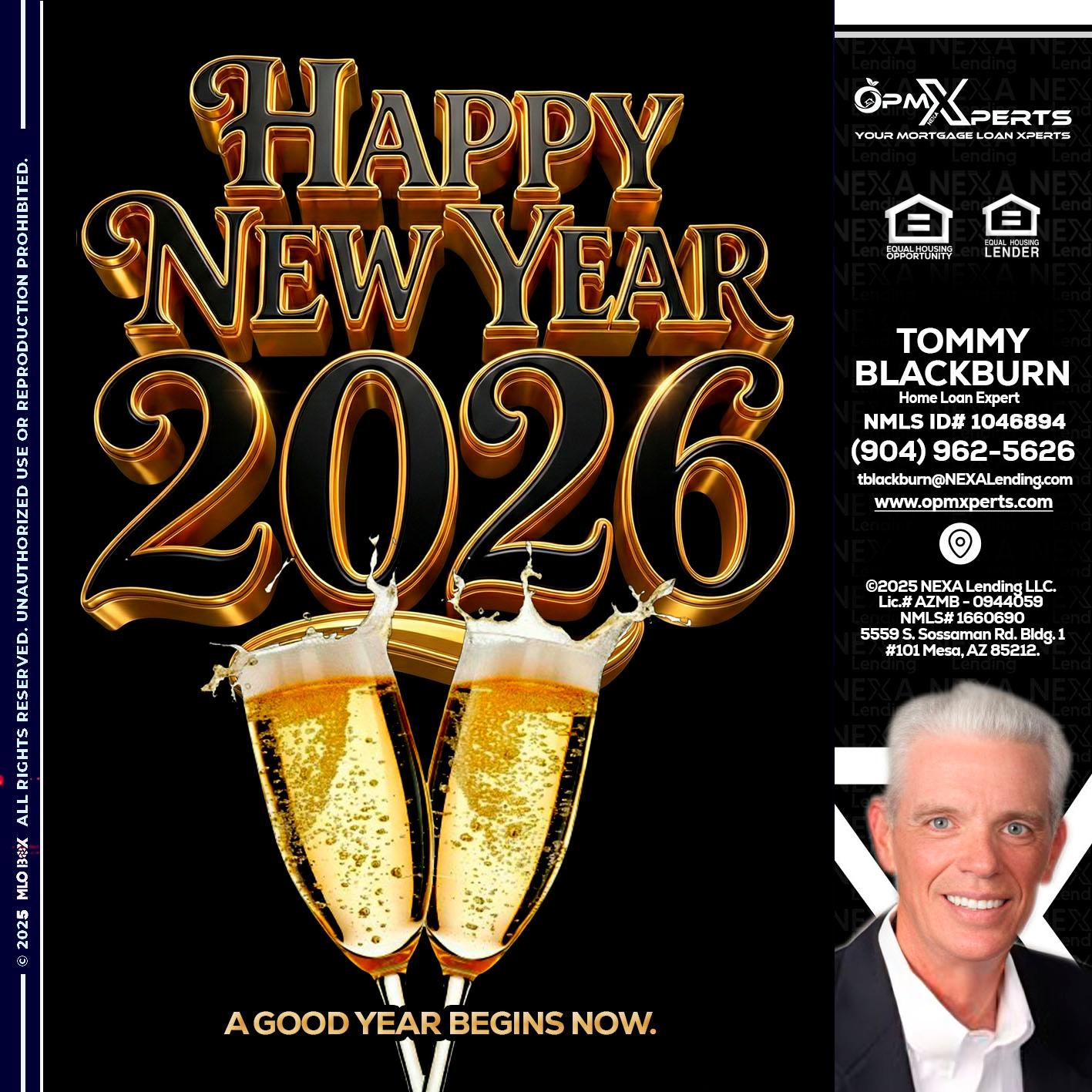 happy new year 2026 - OpmXperts Your Mortgage Loan Xperts -