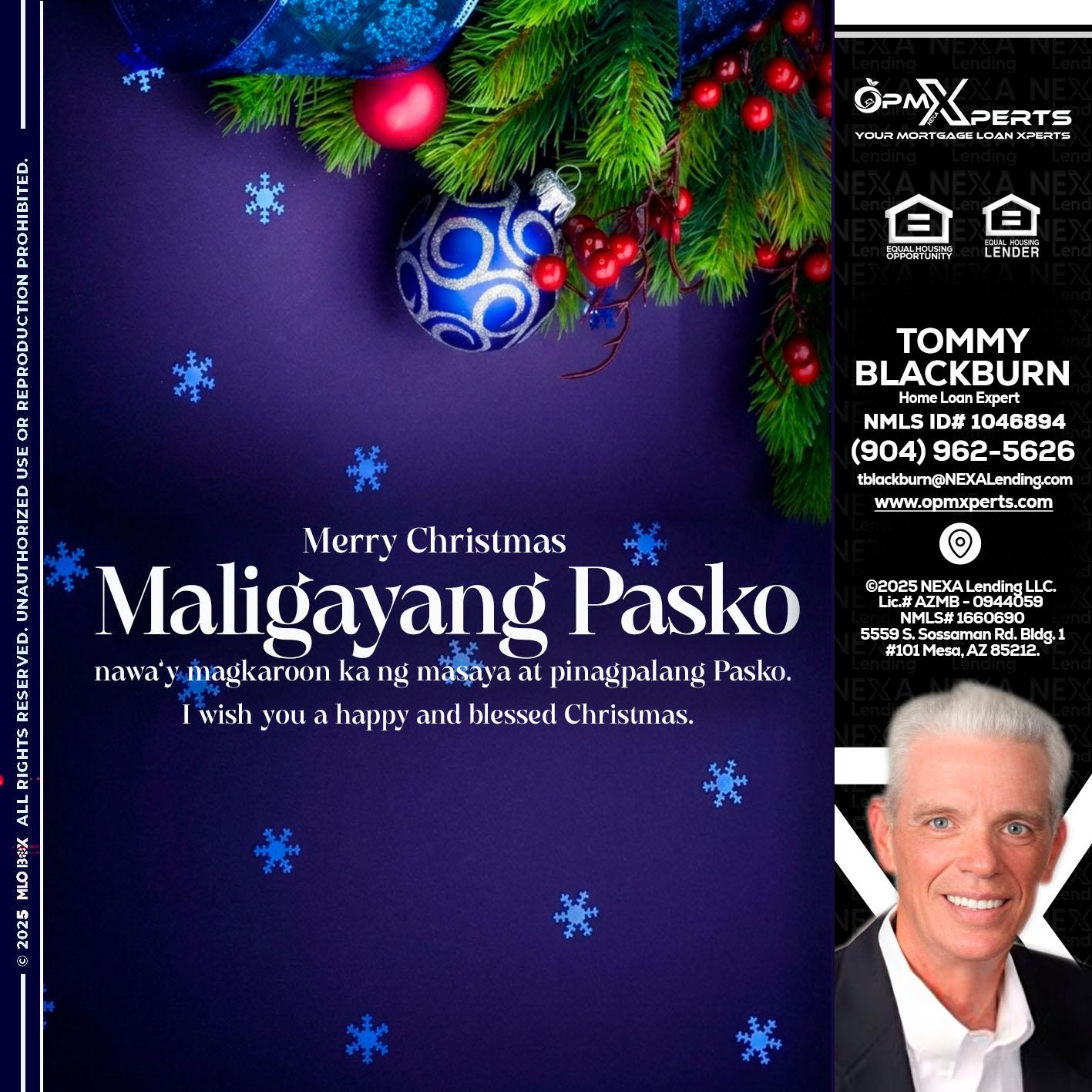 Maligayang Pasko - OpmXperts Your Mortgage Loan Xperts -