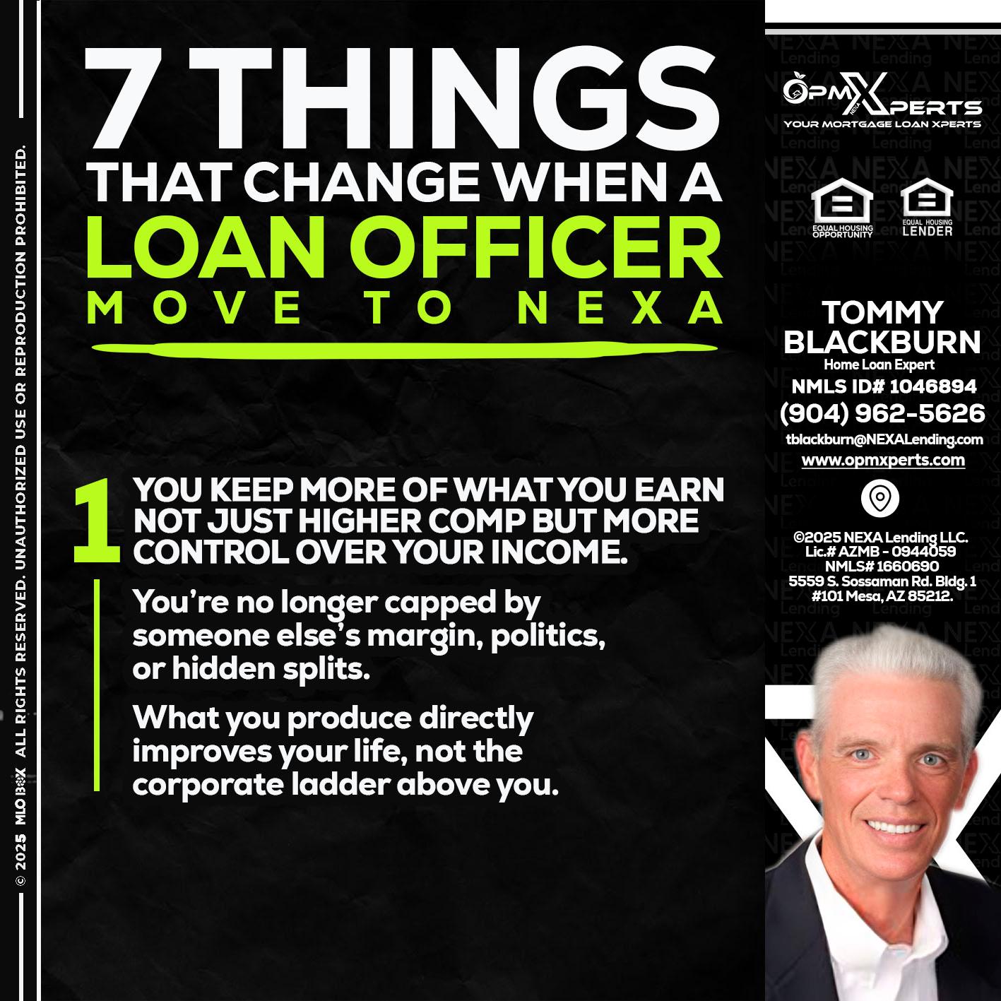 7 THINGS (1) - OpmXperts Your Mortgage Loan Xperts -