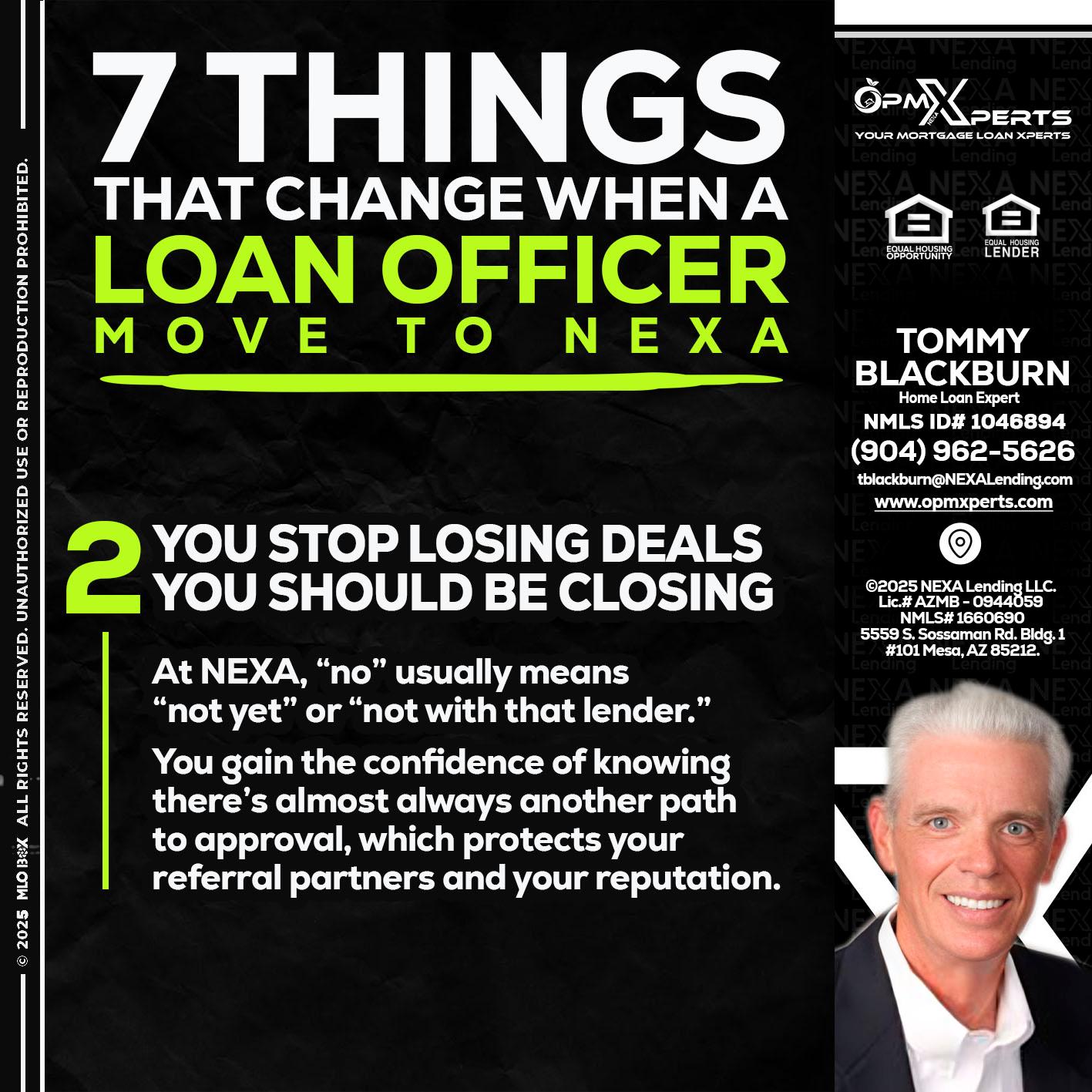 7 THINGS (2) - OpmXperts Your Mortgage Loan Xperts -