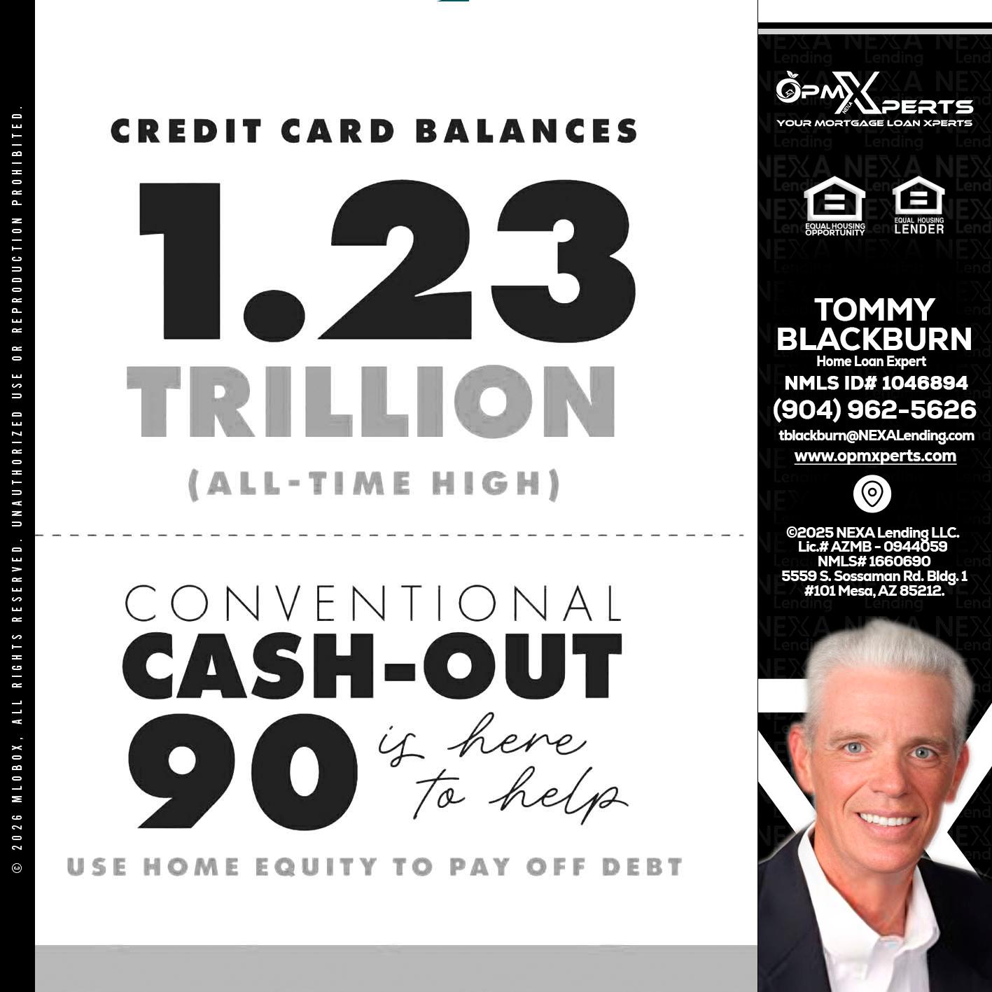 CREDIT CARD BALANCE - OpmXperts Your Mortgage Loan Xperts -