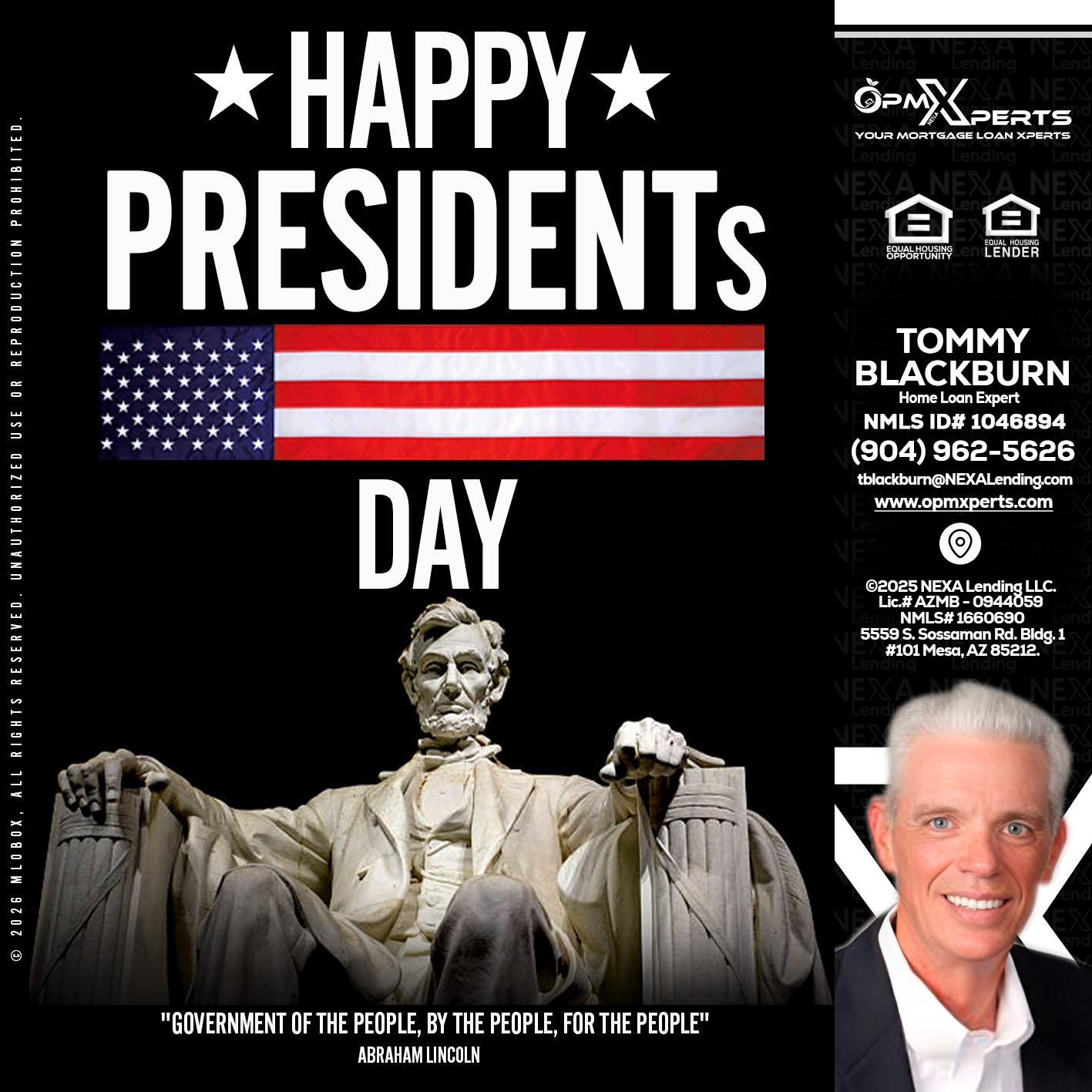 happy presidents day - OpmXperts Your Mortgage Loan Xperts -
