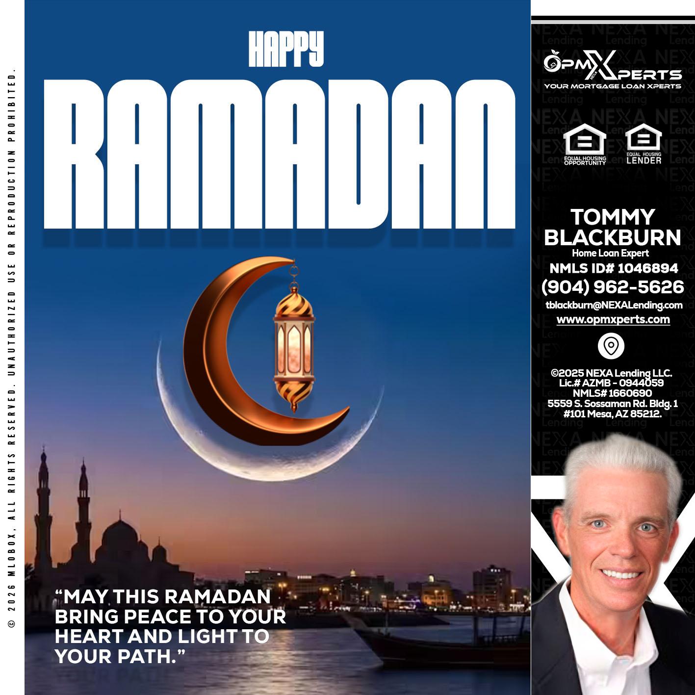 RAMADAN - OpmXperts Your Mortgage Loan Xperts -