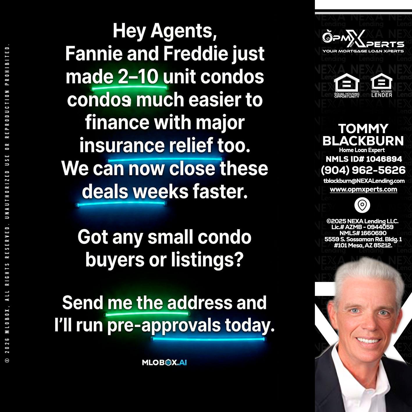 HEY AGENTS - OpmXperts Your Mortgage Loan Xperts -