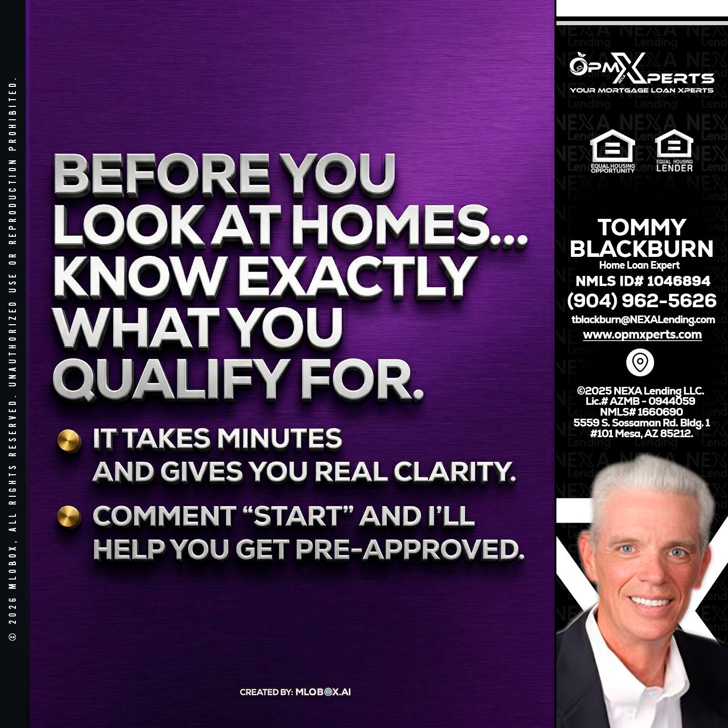 BEFORE YOU - OpmXperts Your Mortgage Loan Xperts -