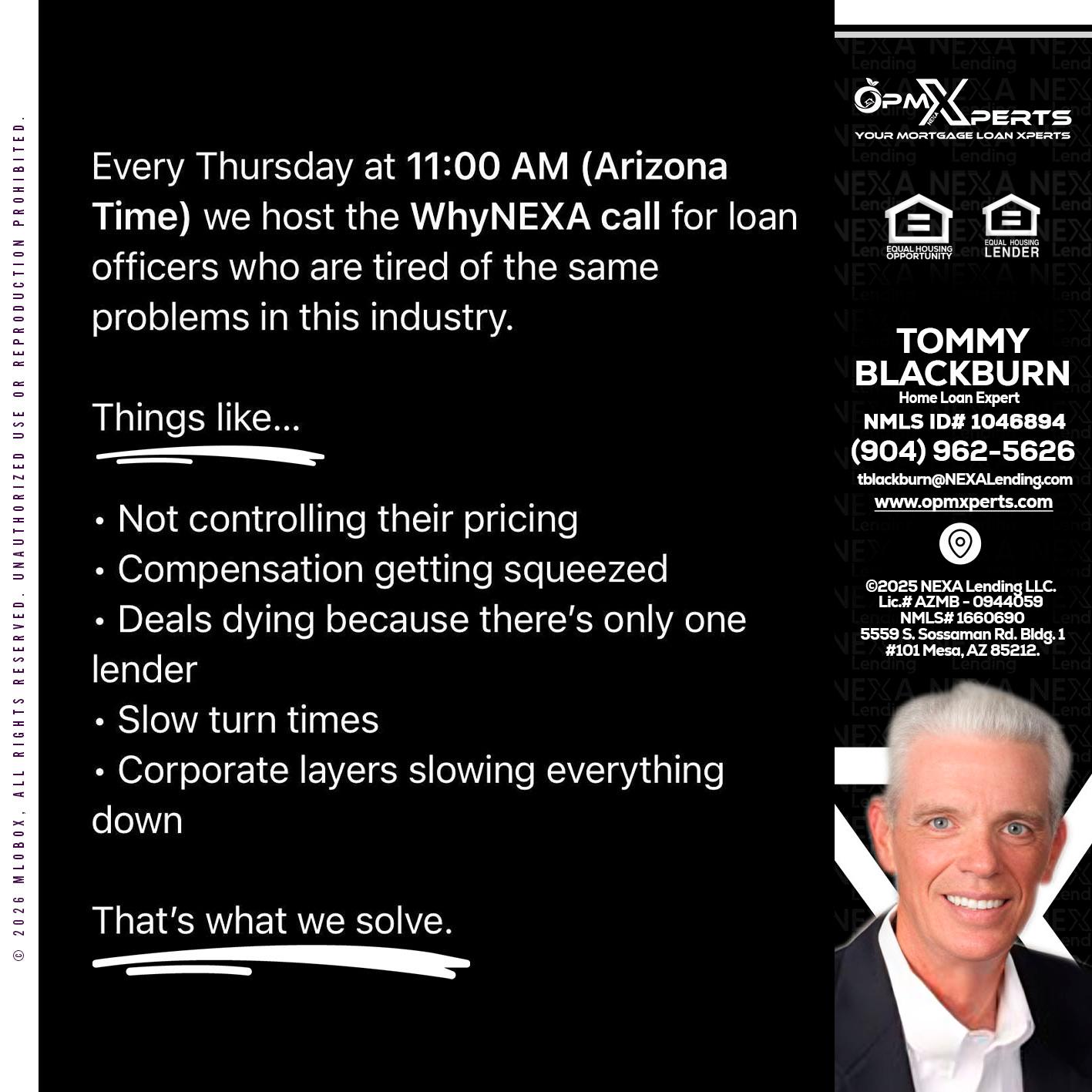 WHY NEXA - OpmXperts Your Mortgage Loan Xperts -