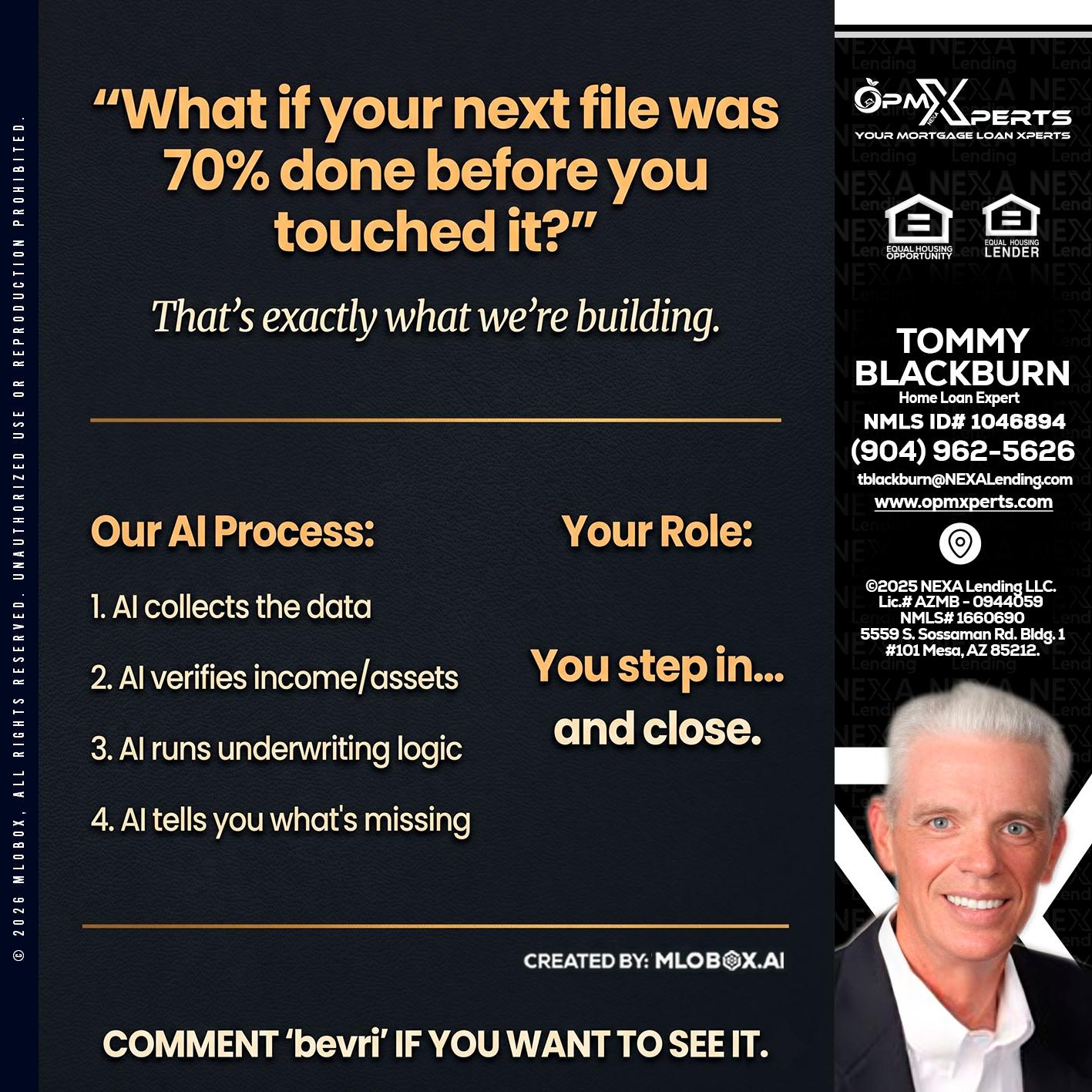 WHAT IF YOUR - OpmXperts Your Mortgage Loan Xperts -