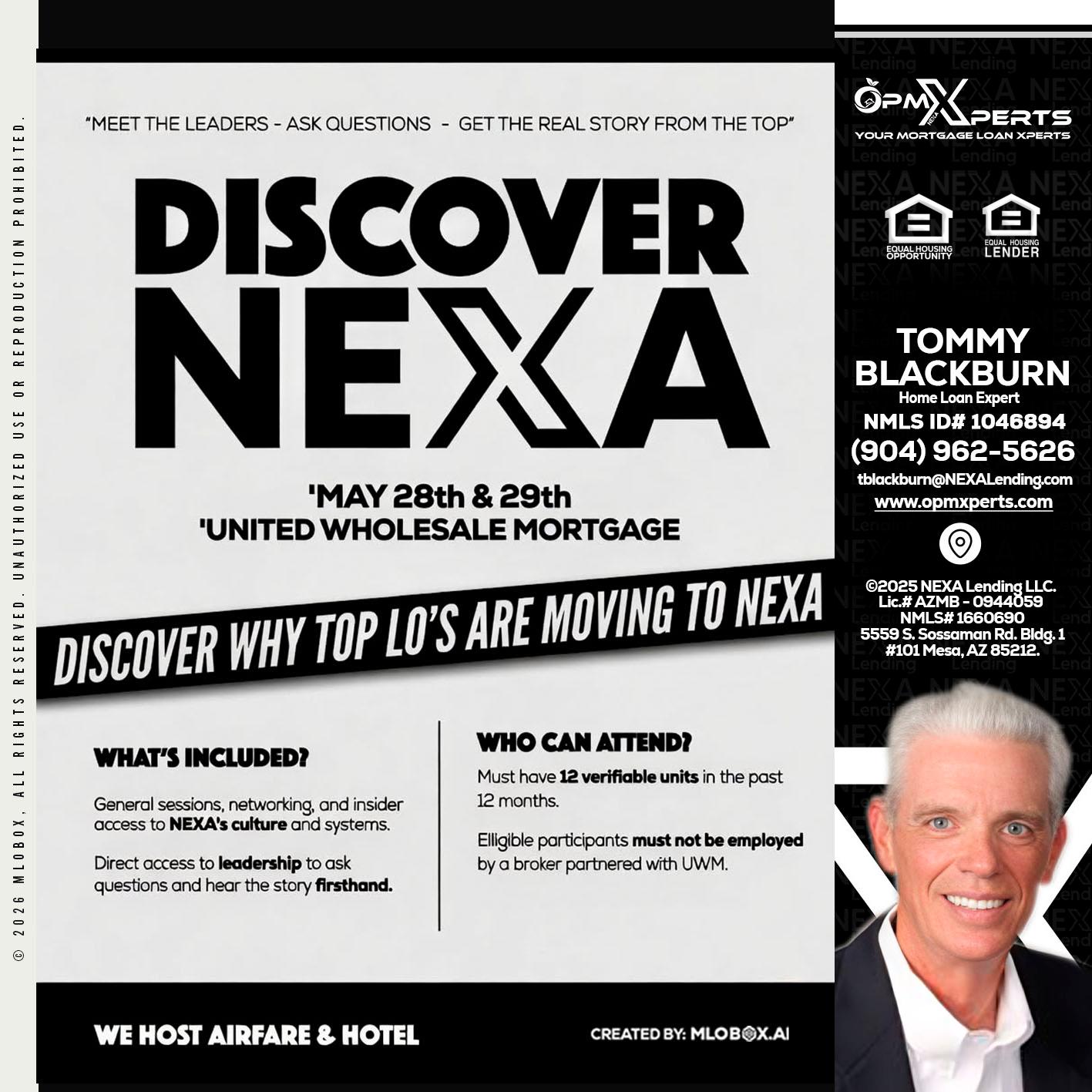 DISCOVER NEXA - OpmXperts Your Mortgage Loan Xperts -