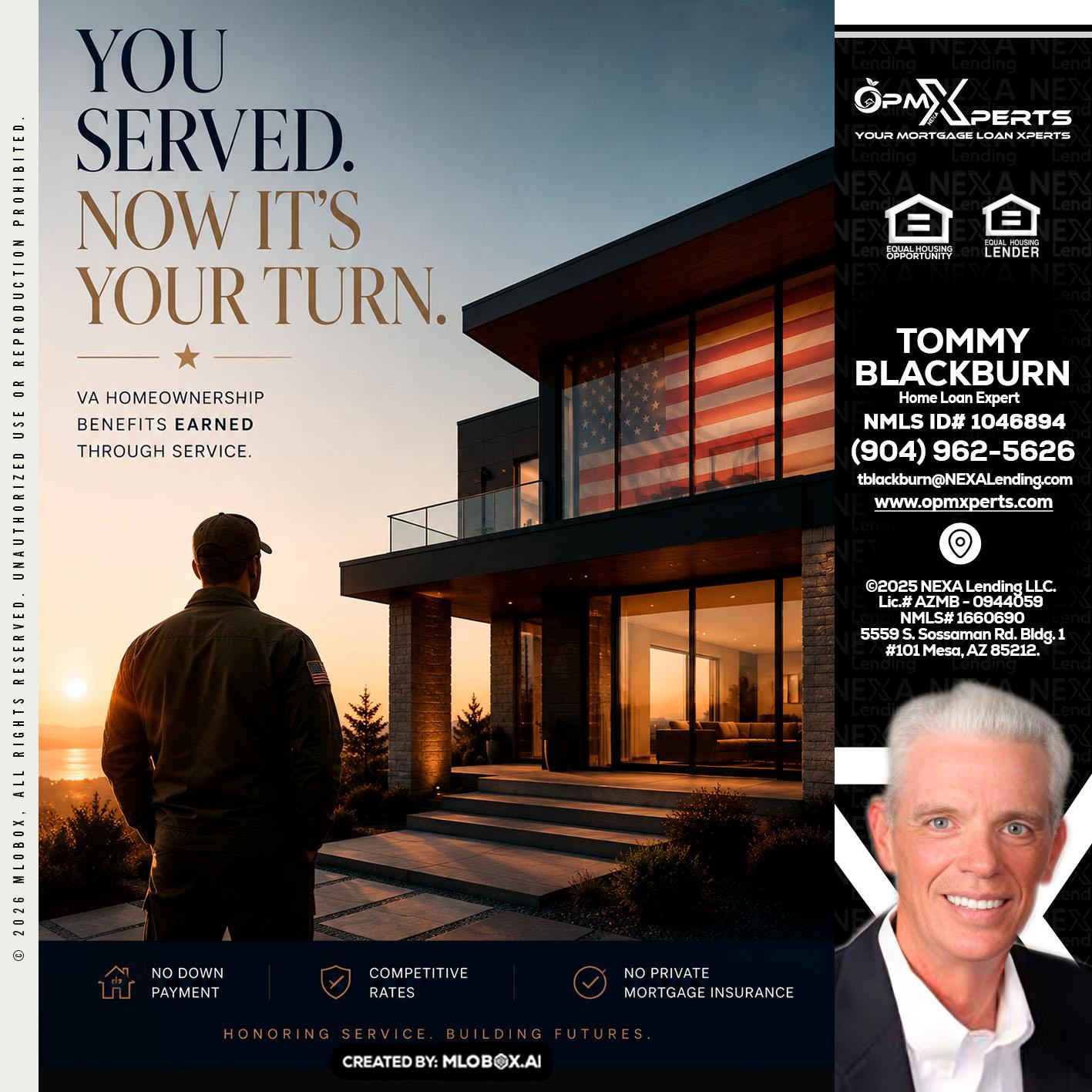 YOU SERVED - OpmXperts Your Mortgage Loan Xperts -