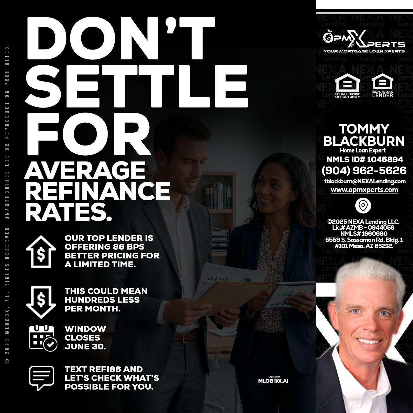 dont settle - OpmXperts Your Mortgage Loan Xperts -