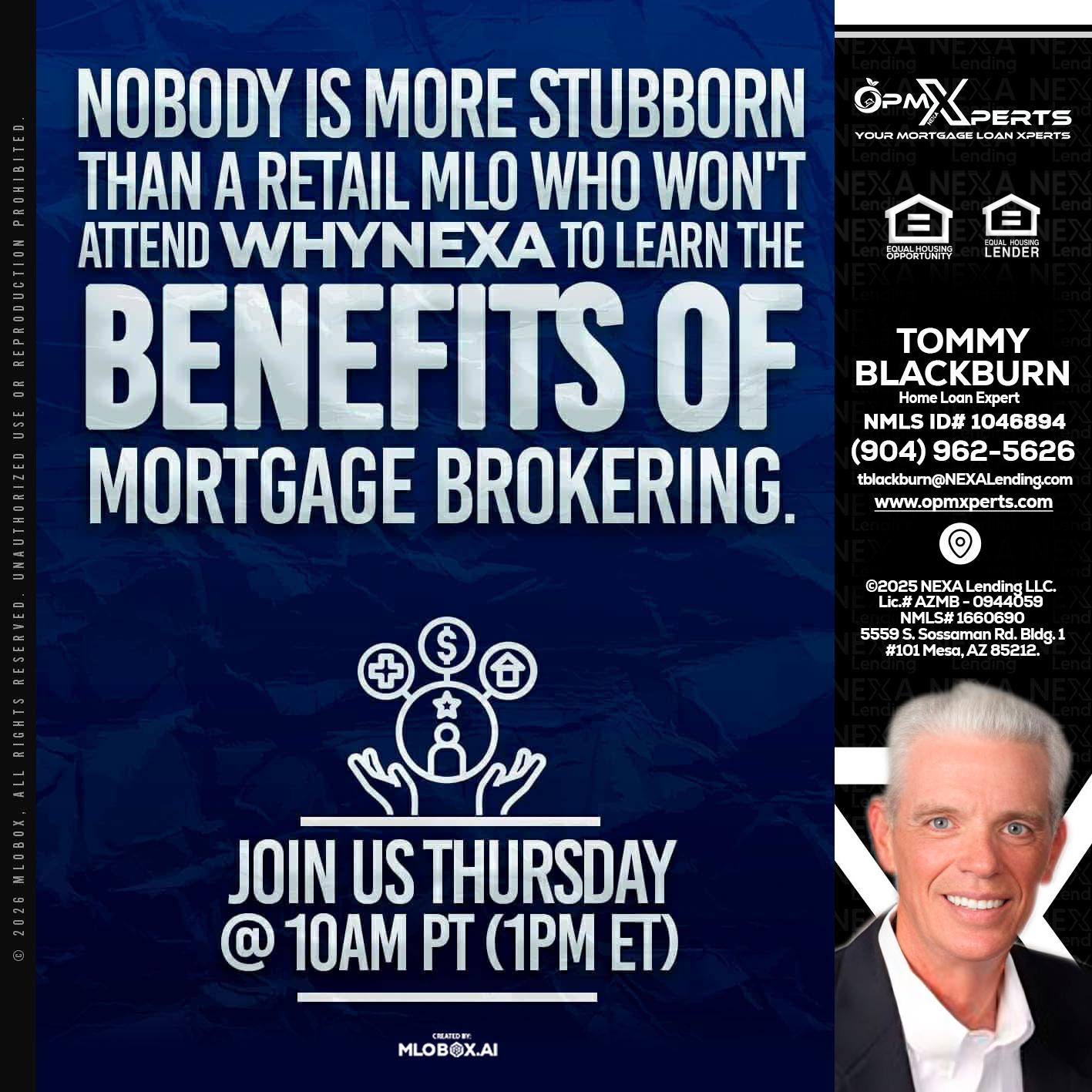 NOBODY IS MORE - OpmXperts Your Mortgage Loan Xperts -