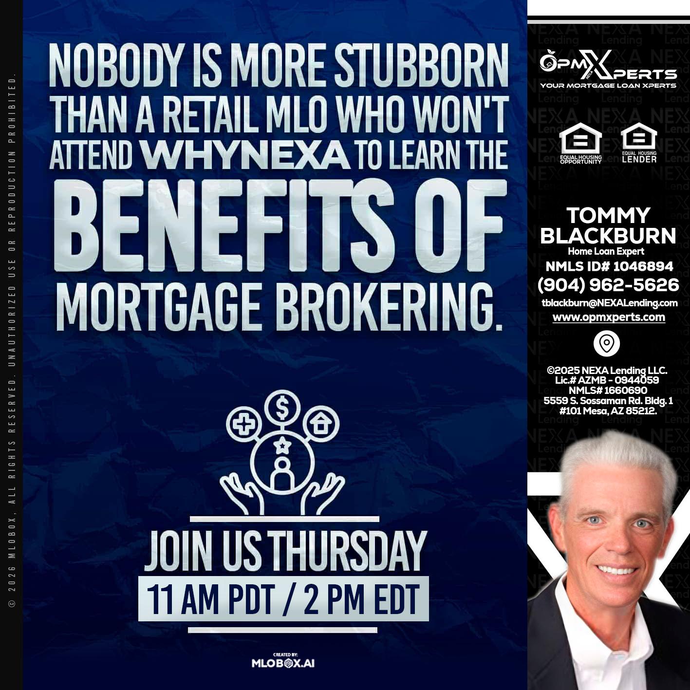 WHY NEXA - OpmXperts Your Mortgage Loan Xperts -