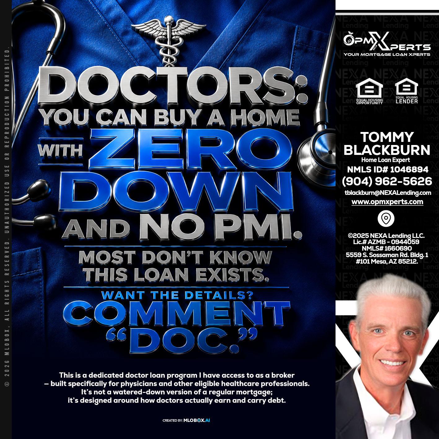 DOCTORS YOU CAN BUY - OpmXperts Your Mortgage Loan Xperts -