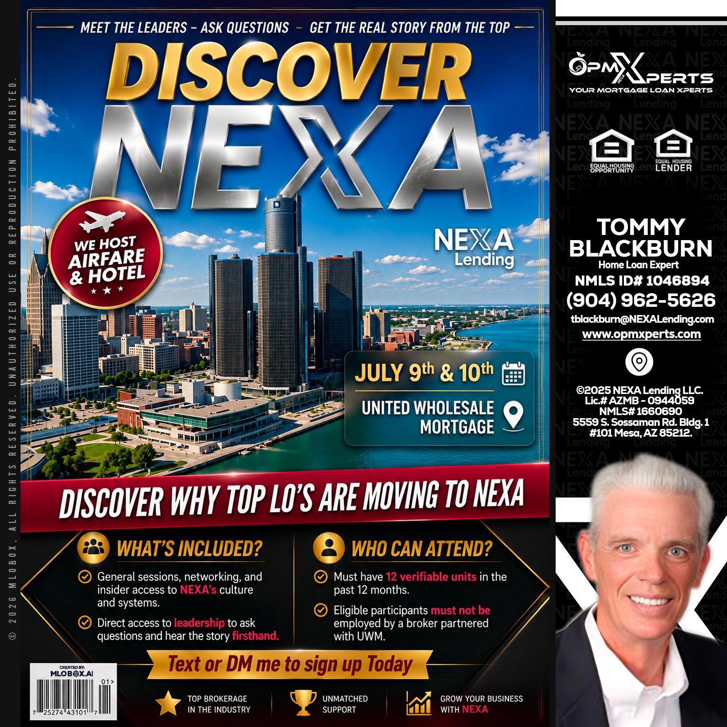 DISCOVER NEXA - OpmXperts Your Mortgage Loan Xperts -