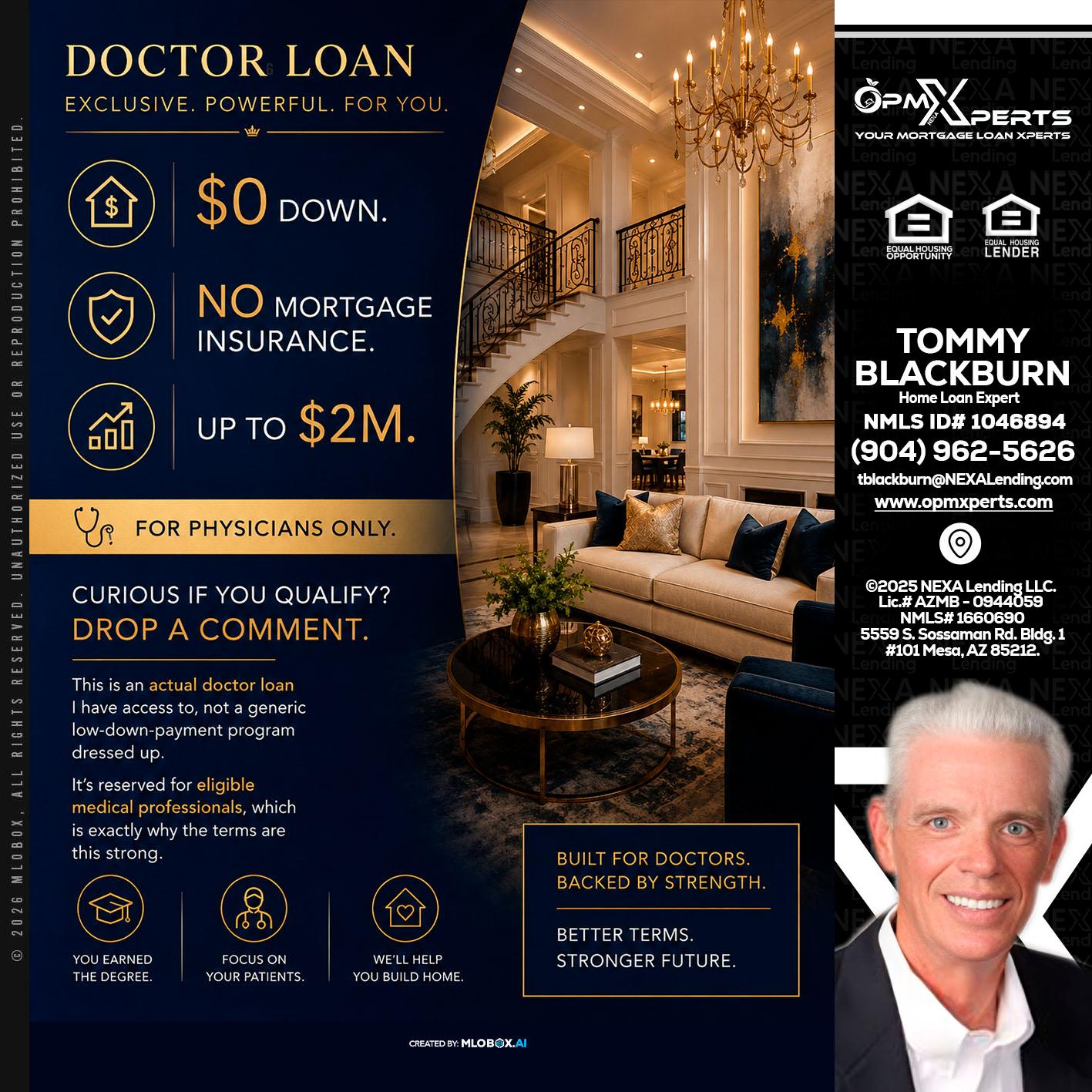 DOCTOR LOANS - OpmXperts Your Mortgage Loan Xperts -