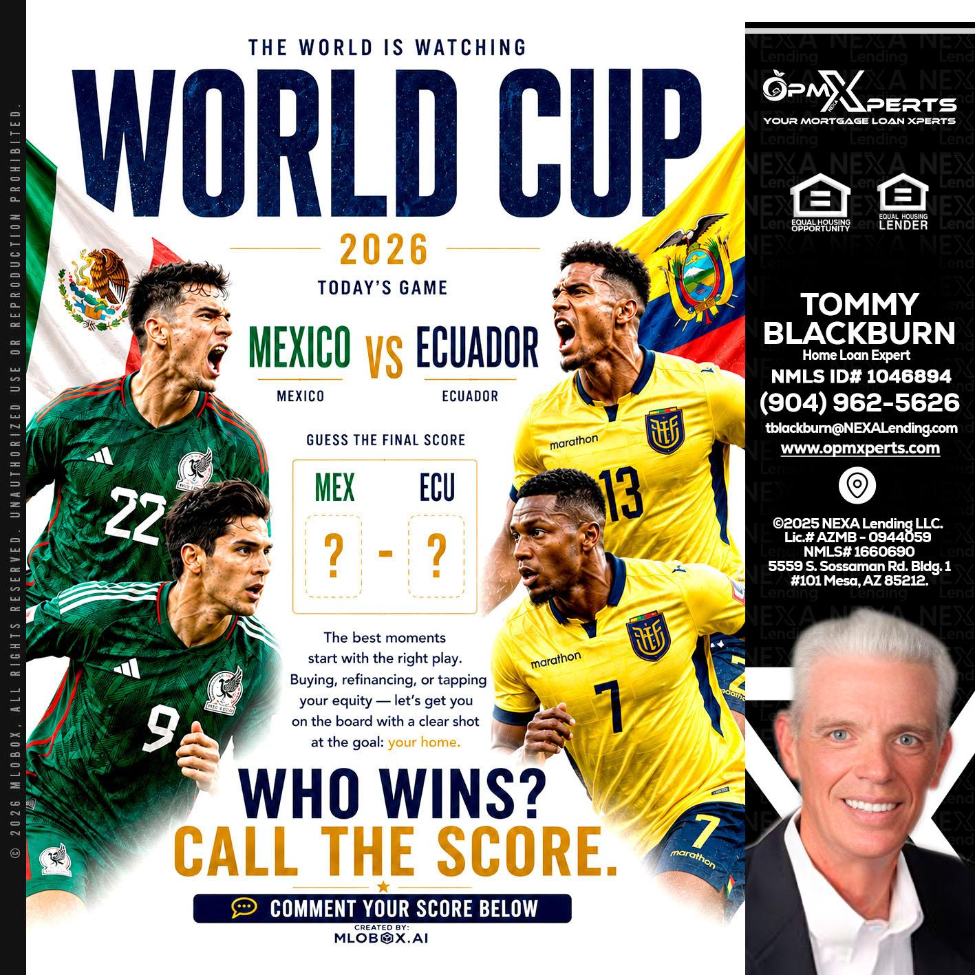 WORLD CUP 2026 - OpmXperts Your Mortgage Loan Xperts -