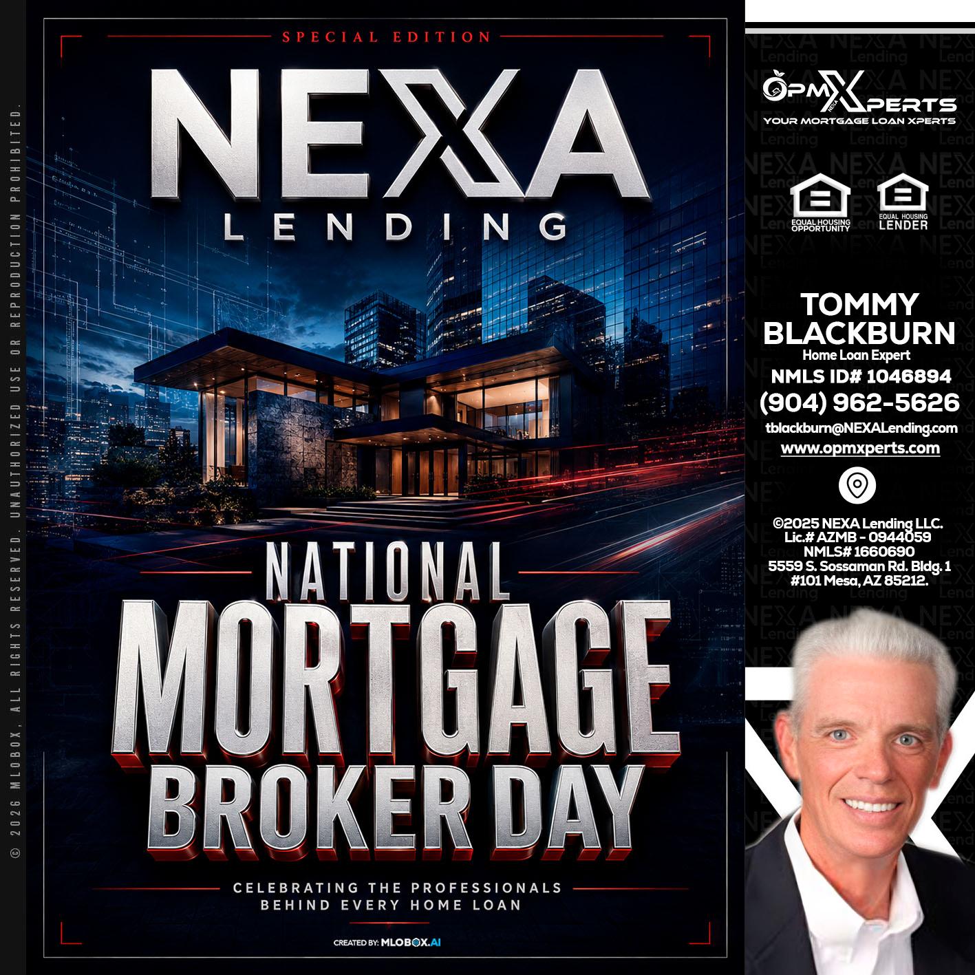NATIONAL MORTGAGE BROKER DAY - OpmXperts Your Mortgage Loan Xperts -