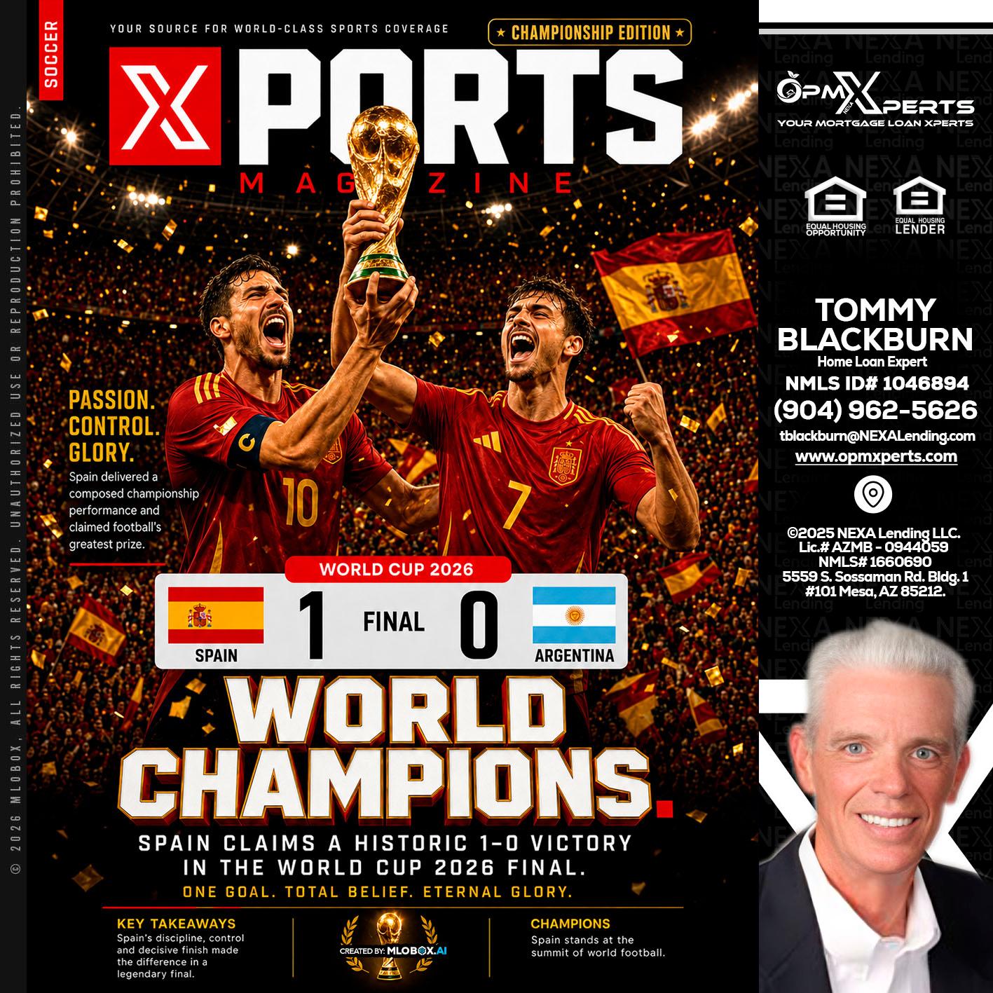 SPAIN CHAMPION - OpmXperts Your Mortgage Loan Xperts -