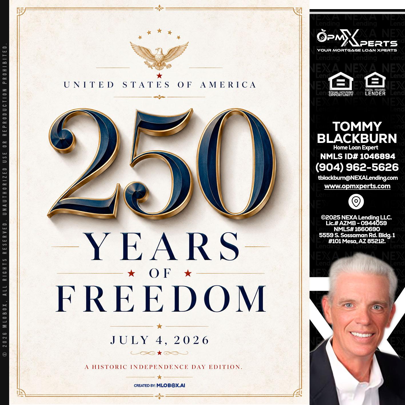 250 YEARS - OpmXperts Your Mortgage Loan Xperts -